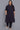Navy Check Print kurta