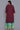 Maroon Embroidered Ethnic kurta