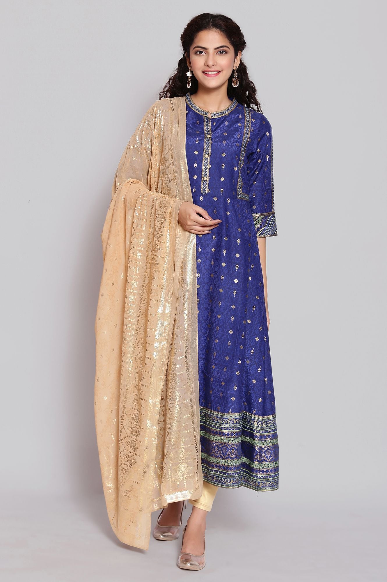 Blue Indian Ethnic Dress