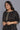 Black Round Neck Embroidered Straight kurta