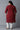 Maroon Round Neck Printed kurta