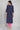 Blue Round Neck Printed kurta