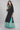Black Mandarin Collar Solid Straight kurta