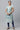 Whisper Blue Ethnic Cotton kurta