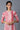 Pink Cotton Printed kurta