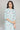 Blue Cotton Floral kurta