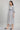 Stonewash Grey Cotton Gathered Dress