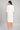 Orange Foil Print Straight kurta
