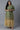 Green Mandarin Collar Foil Print Straight kurta