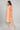 Orange Round Neck Printed Straight kurta