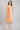 Orange Round Neck Printed Straight kurta