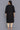 Black Glitter Print Straight kurta