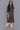 Black Glitter Print Straight kurta