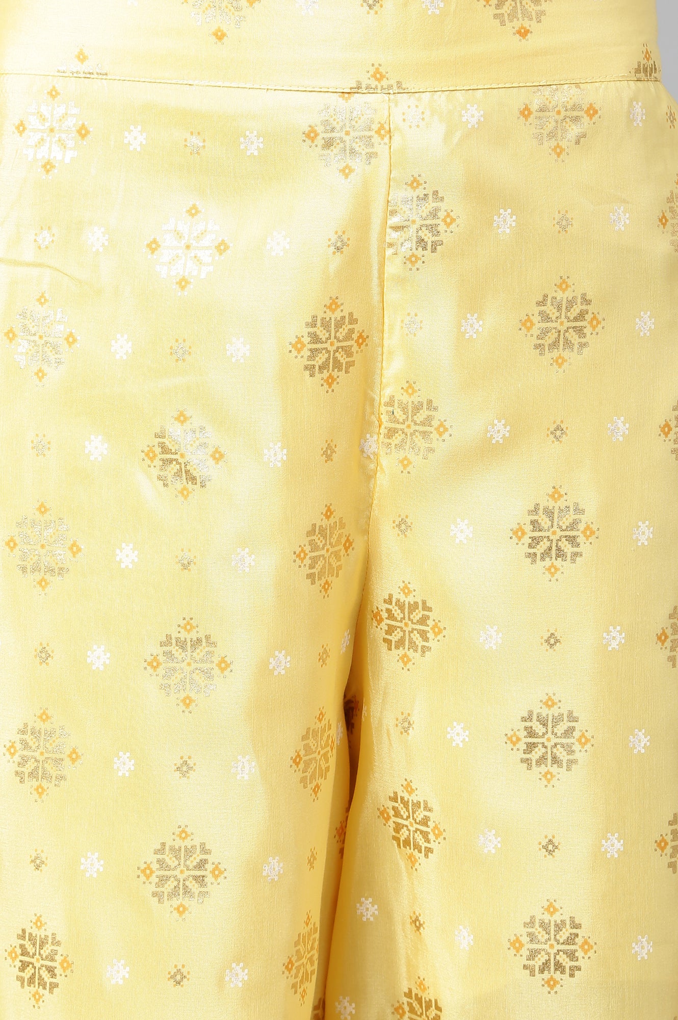 Gold Printed Palazzos