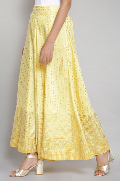 Gold Printed Palazzos