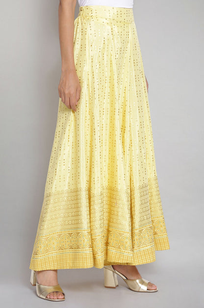 Gold Printed Palazzos