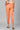 Orange Solid Trousers