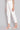 White Solid Trousers
