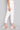 White Solid Trousers