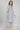 Stonewash Grey Floral Print Casual kurta- Palazzo Set