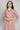 Peach Floral Print Casual kurta- Palazzo Set