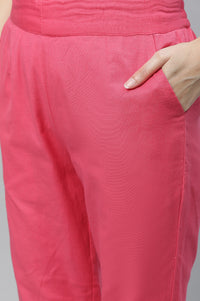 Blue Casual Kurta, Pants &amp; Dupatta Set