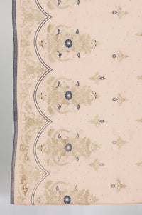 Blue Printed Ethnic Dress-Dupatta Set