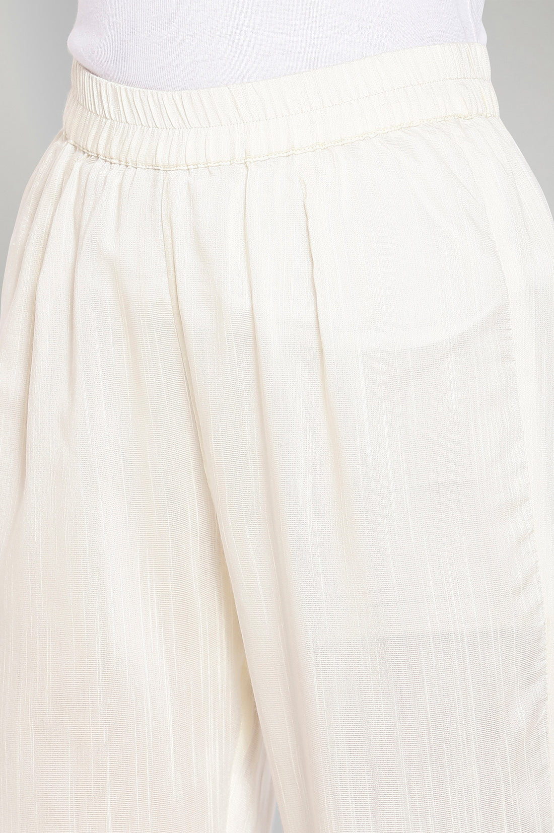 Yellow Gillet Ivory Inner Trousers Set