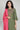 Green Embroidered kurta-Trousers-Pink Dupatta Set
