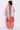 Pink Flared kurta-Trousers-Dupatta Girls Set