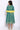 Green Flared Dress-Dupatta Girls Set