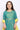 Green Flared Dress-Dupatta Girls Set