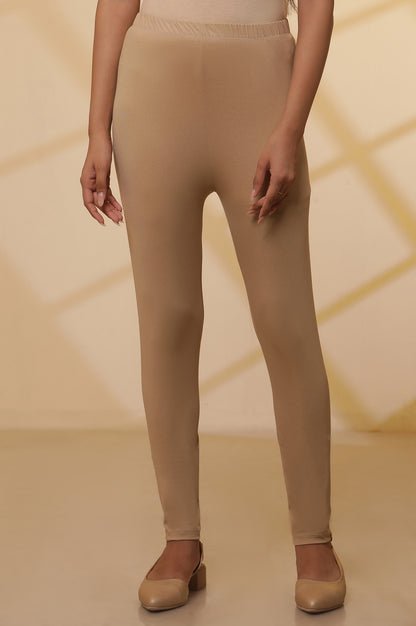 Gold Solid Tights