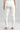 White Floral Printed Pure Cotton Straight Kurta and Tight Set