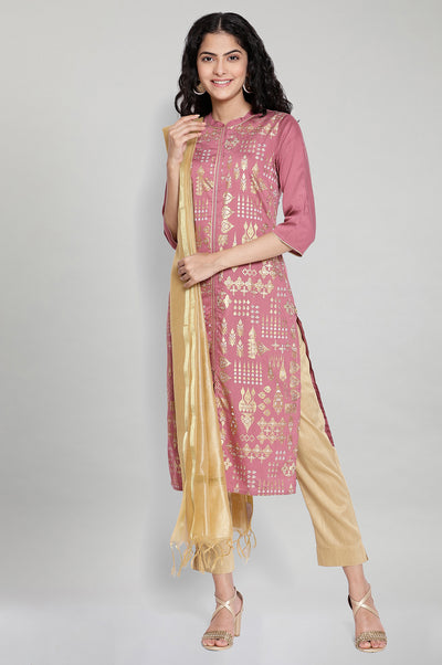 Gold Solid Dupatta