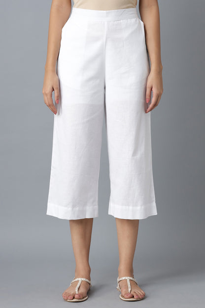 White Cotton Trouser