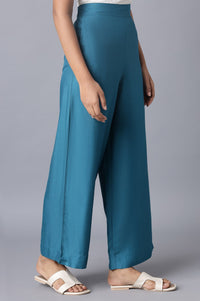 Blue Basic Trousers
