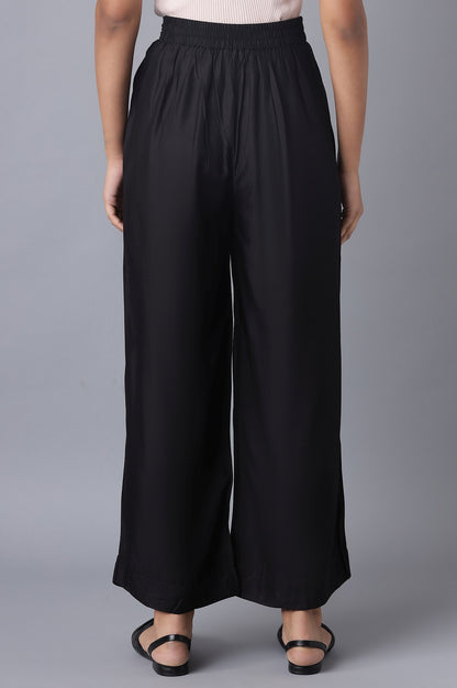 Black Basic Trousers