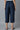 Blue Calf Length Culottes