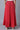 Red Flared Palazzo