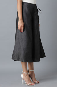 Black Flared Culottes