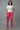 Pink Cotton Lycra Jersy Pants