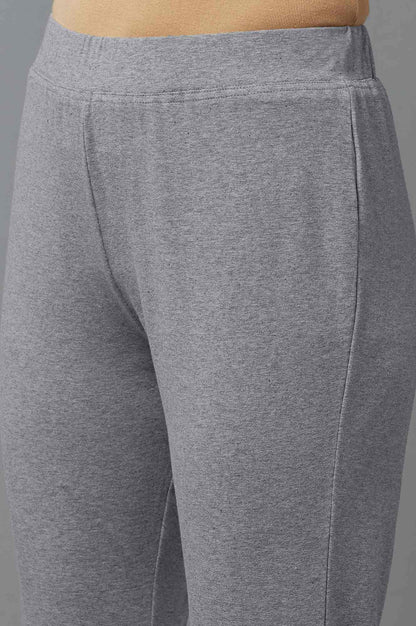 Grey Bell Bottom Yoga Pants