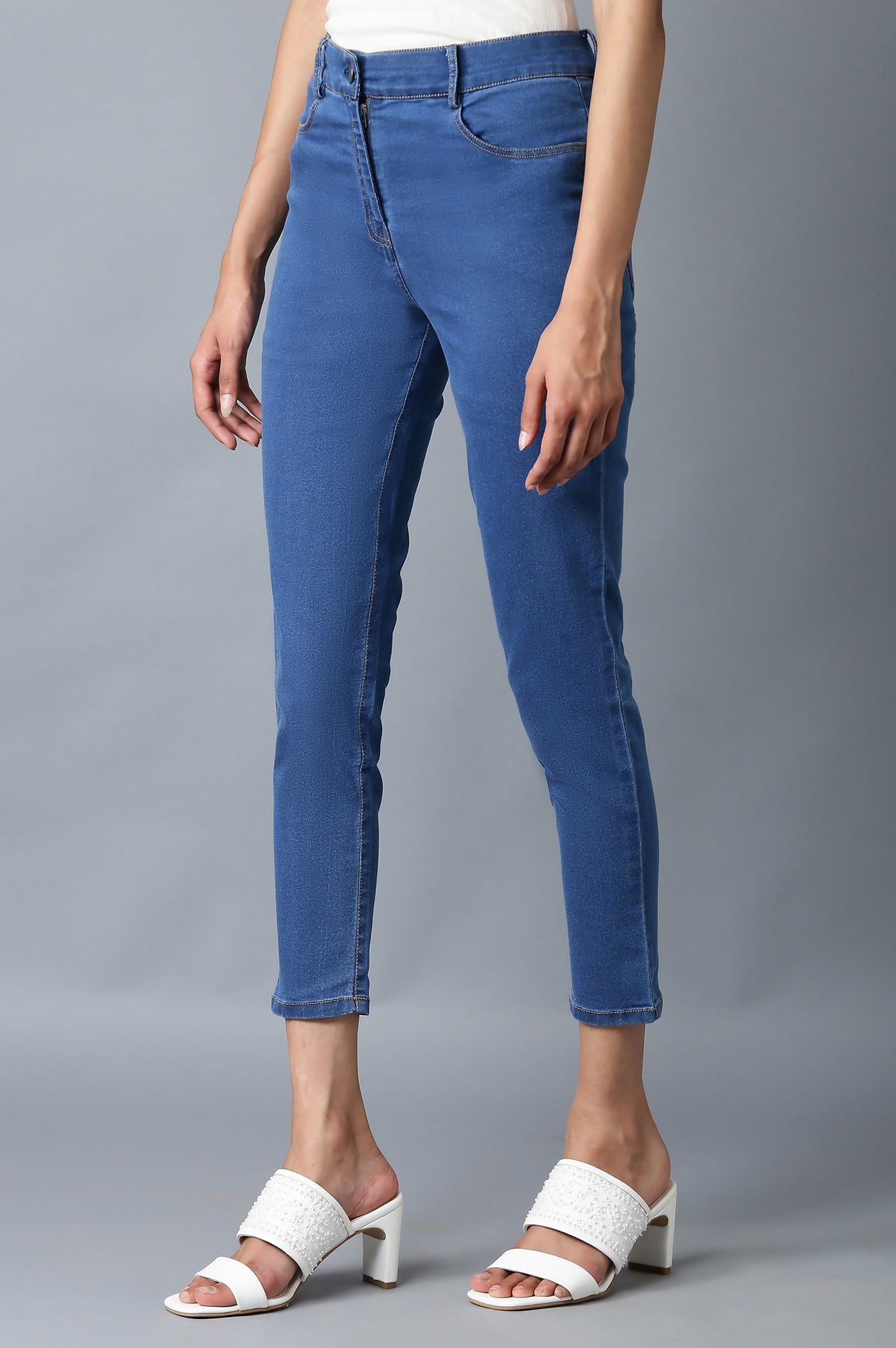 Ice Blue Denim Jeans