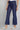 Navy Boot-Cut Denim Pants