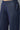 Navy Inverted Box Pleat Joggers