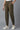Olive Green Inverted Box Pleat Joggers