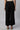 Black Solid Flared Cotton Palazzo With Elasticated Waist