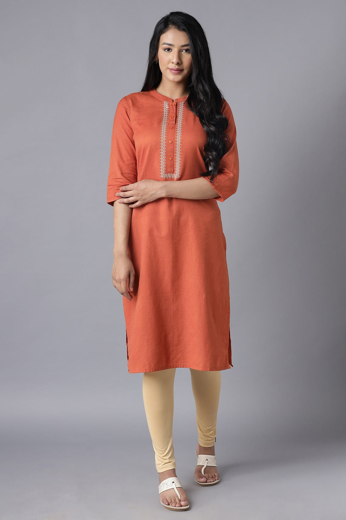 Gold Skin Fit Churidar