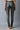 Shimmer Black Skin Fit Churidar